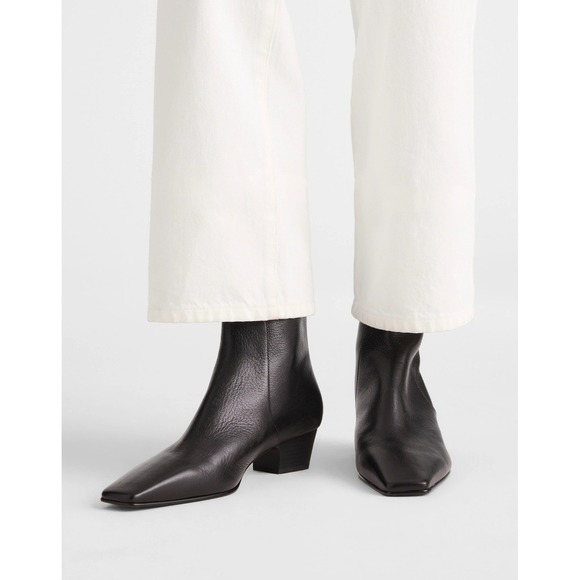 Madewell The Lexie Ankle Boot True Black Size 10 - Picture 2 of 10